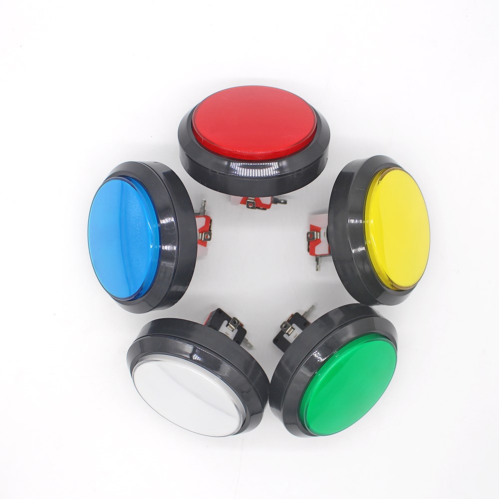 Vending Arcade Games - 100mm Big Round Push Button LED