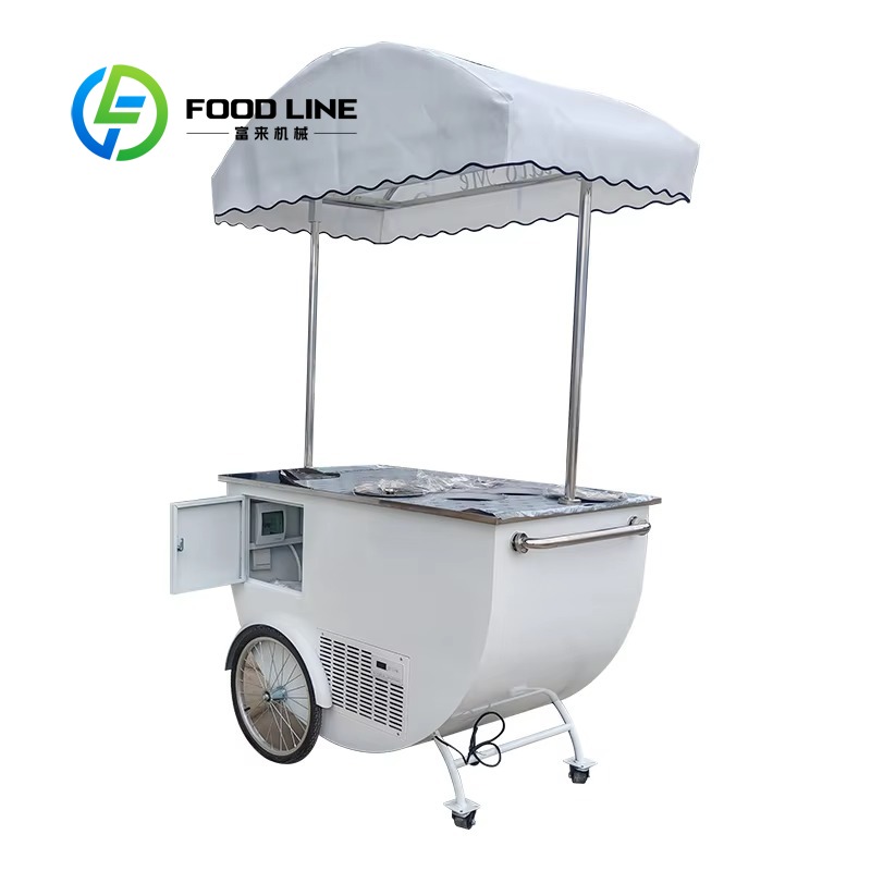Customized Commercial Mobile V - огляд і ціна Hot Dog Vending Cart
