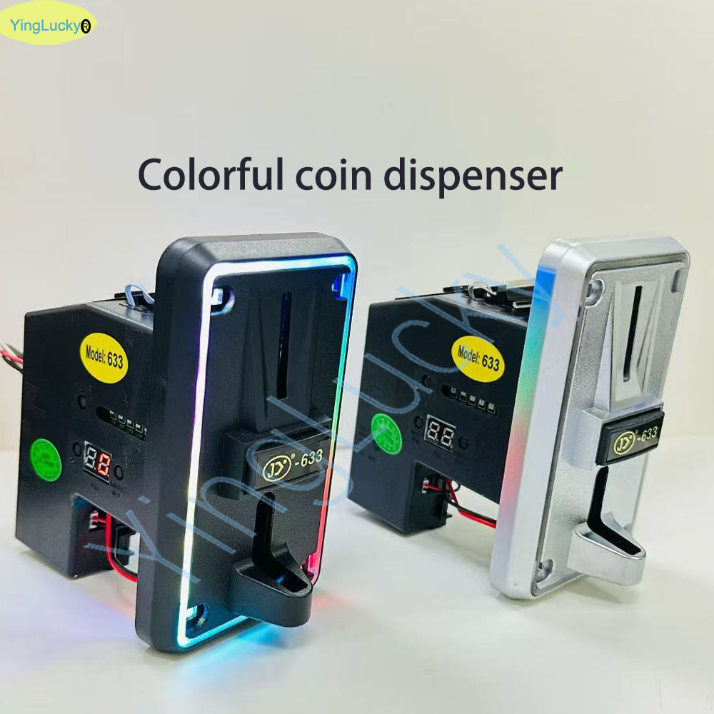 Colorful LED Multi Coin Accept - огляд і ціна Arcade Games Vending