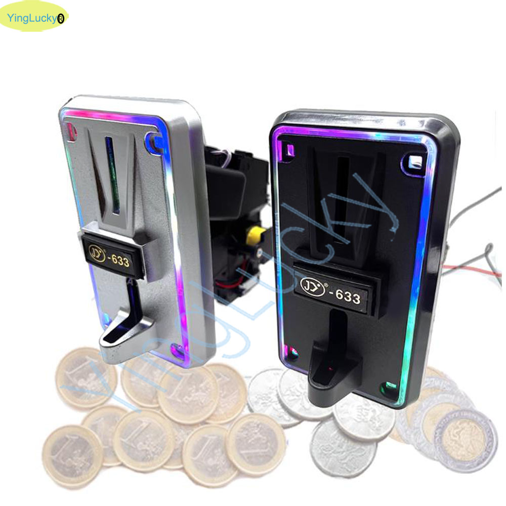 Colorful LED Multi Coin Accept - огляд і ціна Arcade Games Vending
