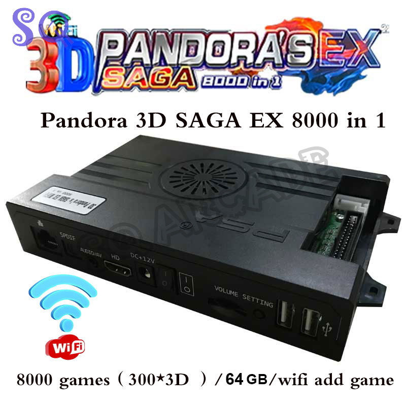 Arcade Pandora Saga Box EX2 80 - огляд і ціна Arcade Ticket Machine