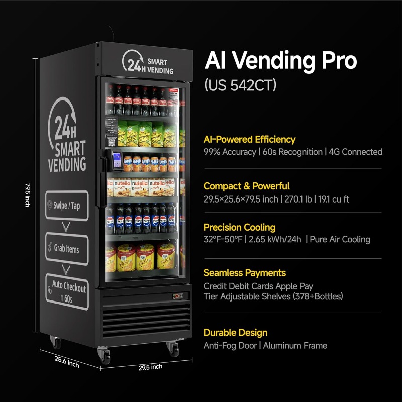 Customized Smart Open-Front Ve - огляд і ціна Open Vending Machine