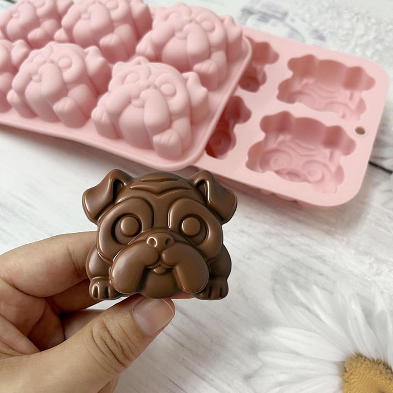 Bulldog Chocolate Silicone Mol - огляд і ціна Hot Dog Vending Cart