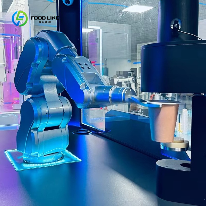 Customized AI Robot Coffee Ven - огляд і ціна Arcade Ticket Machine