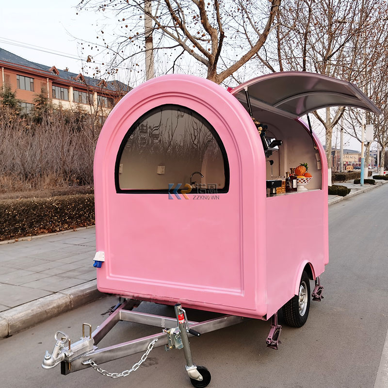 Outdoor Mobile Hot Dog Fast Fo - огляд і ціна Hot Dog Vending Cart