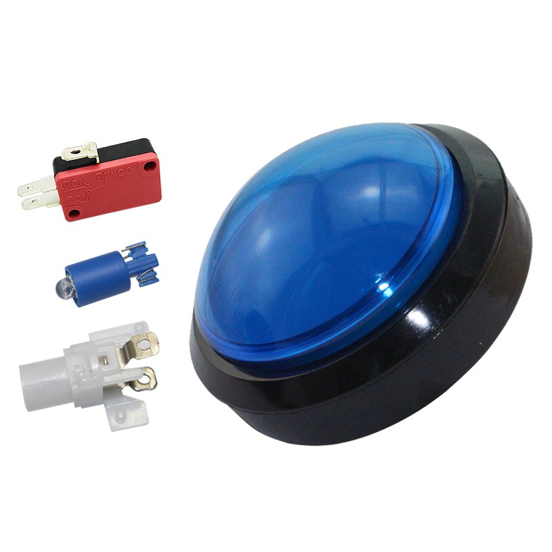 100mm Big Round Push Button LE - огляд і ціна Vending Arcade Games